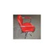 Sedia poltrona parrucchiere professionale mod.Red alzabile salone parrucchiere