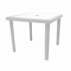 BOHEME - Tavolo contract quadrato 90X90 in polyrattan per giardino, bar, ristorante, pizzeria Grand Soleil