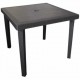 BOHEME - Tavolo contract quadrato 90X90 in polyrattan per giardino, bar, ristorante, pizzeria Grand Soleil
