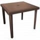 BOHEME - Tavolo contract quadrato 90X90 in polyrattan per giardino, bar, ristorante, pizzeria Grand Soleil