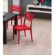 PARIS - SEDIA IN POLIPROPILENE IMPILABILE DA ESTERNO PER BAR, RISTORANTE, PISCINA, HOTEL GRAND SOLEIL