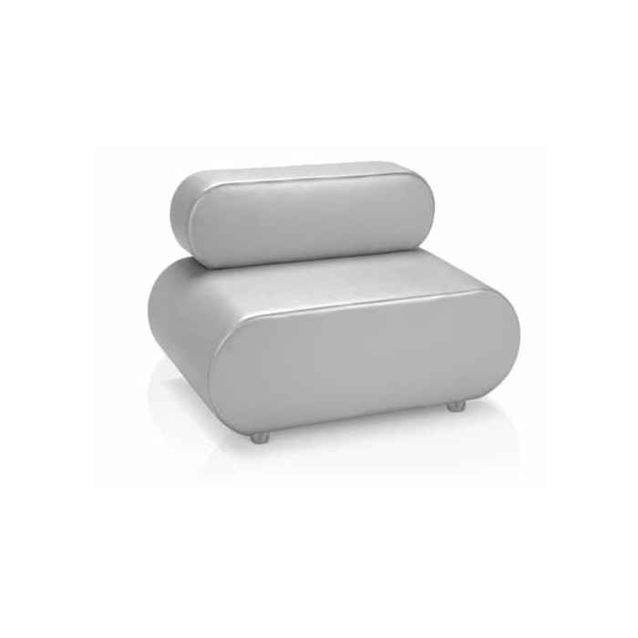 Mirage - Divanetto bar poltroncina Contract personalizzati per locali in ecopelle (pelle ecologica), tessuto