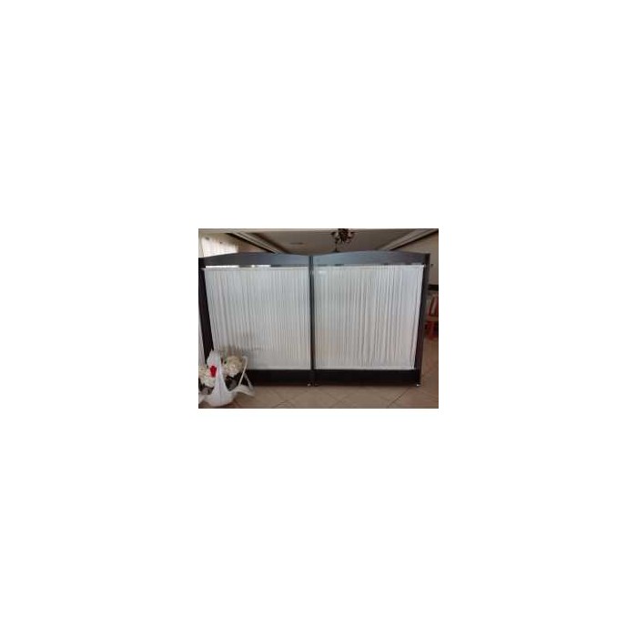 Parete divisoria cornice mobile in legno (tela incl.) per ristorante, hotel, albergo