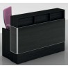 TAO - Empfangstheke aus Melaminholz für Büro, Arbeitszimmer, Hotel, Wellnesscenter
