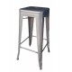 TOLIX H77cm - Sgabello contract bar struttura metallica casa, bar, pub, ristorante