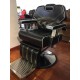 Sedia poltrona parrucchiere barbiere professionale mod.6885 reclinabile, alzabile per salone parrucchiere
