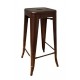 TOLIX H77cm - Sgabello contract bar struttura metallica casa, bar, pub, ristorante