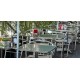 CAPRI - SEDIA (POLTRONA) ALLUMINIO IMPILABILE PER BAR RISTORANTE HOTEL