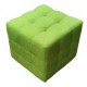 Relax pouf Contract personalizzato in ecopelle (pelle ecologica) per bar, ristorante, albergo
