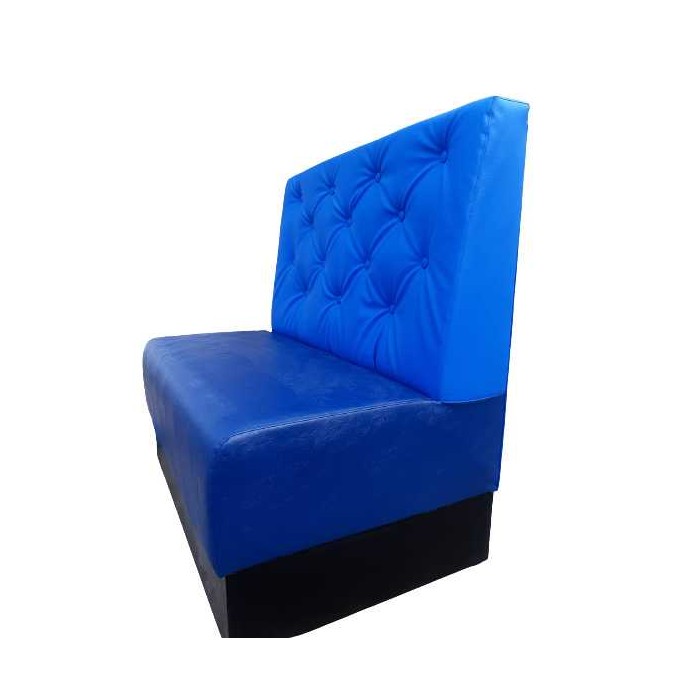 Melinda - Individuelle Sofa Bar Sessel Contract für Lokalen aus Kunstleder (ökologisches Leder), Stoff