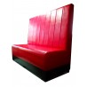 Perla - Indiduelle Sofa Bar Sessel Contract für Lokalen aus Kunstleder (ökologisches Leder), Stoff