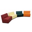 Donica - Contract Bar Sofa Sessel individuell für Räumlichkeiten in Kunstleder, Stoff, Samt
