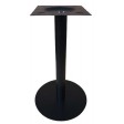 OMEGA - modernes schwarzes Metallgestell für runde oder quadratische Tischplatten für Bars, Restaurants, Hotels