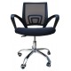 UFFICIO D3 - SEDIA UFFICIO DIREZIONALE ECOPELLE COLORE NERO,BIANCO,BEIGE