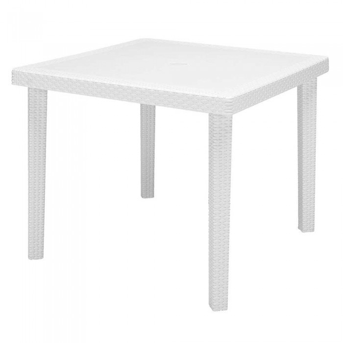 BOHEME - Tavolo contract quadrato 90X90 in polyrattan per giardino, bar, ristorante, pizzeria Grand Soleil