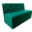 VENEZIA - Vertragskundenspezifisches Barsofa und Sessel für lokale Produkte aus Öko-Leder (ökologisches Leder)