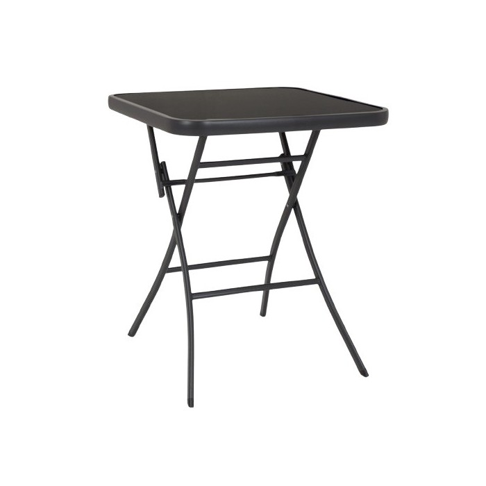 Metal A - Tavolo alto stile industriale simil Tolix 60x60xH108cm casa bar ristorante catering albergo