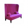 Napoli - Individuelle Sofa Bar Sessel Contract für Lokalen aus Kunstleder (ökologisches Leder), Stoff