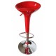 IRIS - Sgabello bar in plastica ABS gamba cromata per casa, ufficio, bar, ristorante, hotel