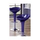 IRIS - Sgabello bar in plastica ABS gamba cromata per casa, ufficio, bar, ristorante, hotel