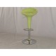 IRIS - Sgabello bar in plastica ABS gamba cromata per casa, ufficio, bar, ristorante, hotel