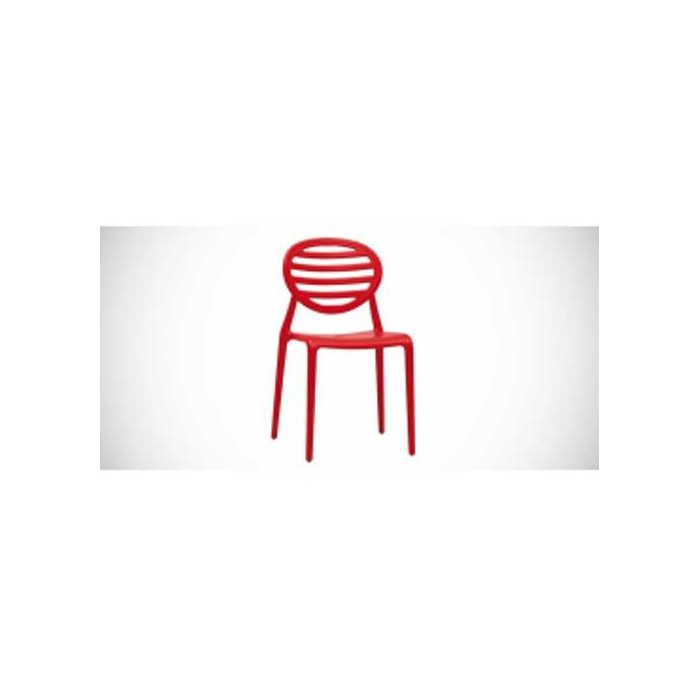 TOP GIO - SEDIA ERGONOMICA IN POLIPROPILENE IMPILABILE DA ESTERNO PER BAR, RISTORANTE, PISCINA, HOTEL SCAB DESIGN