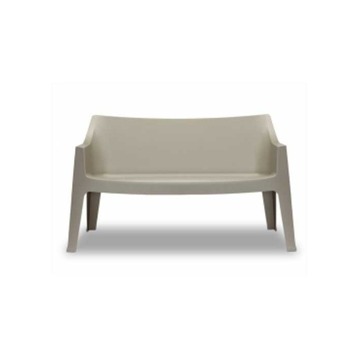 COCCOLONA - SET MIT ZWEI SESSELN AUS POLYPROPYLEN FÜR DEN AUßENBEREICH BAR, RESTAURANT, SCHWIMMBAD, HOTEL SCAB DESIGN