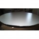 GIOVE R - TAVOLO TONDO IN LEGNO GAMBA CENTRALE NOBILITATO MELAMINICO, diametro 60,70,80,90 ... 140cm