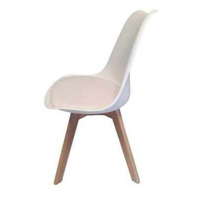 Natural Z - Sedia contract in Faggio e Polipropilene per bar,ristorante,piscina,hotel